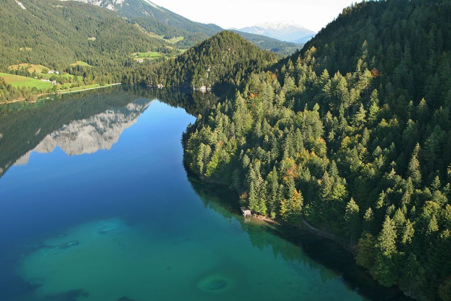 Wandern und Baden am Hintersteinersee